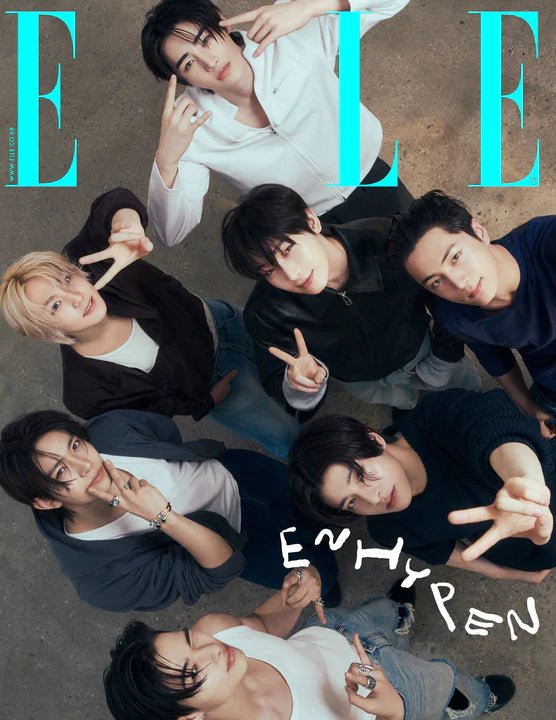 ELLE April 2025 ENHYPEN – magazines (B (Group 2) / / ) | HobiEgo