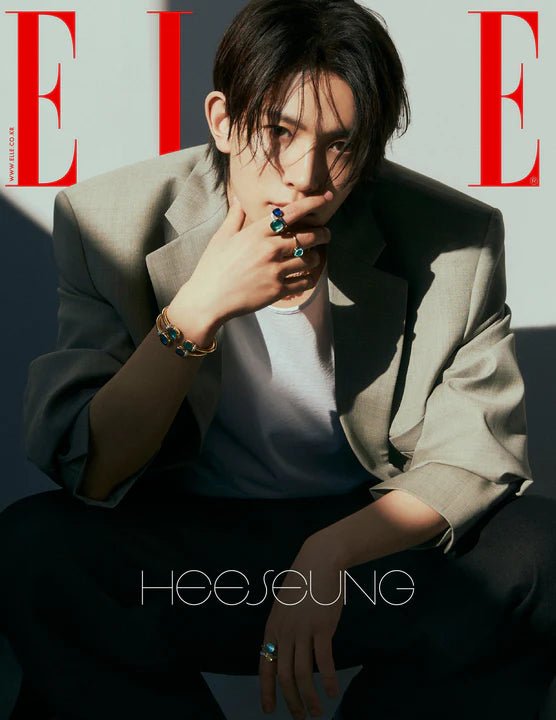 ELLE April 2025 ENHYPEN – magazines (D (Heeseung) / / ) | HobiEgo
