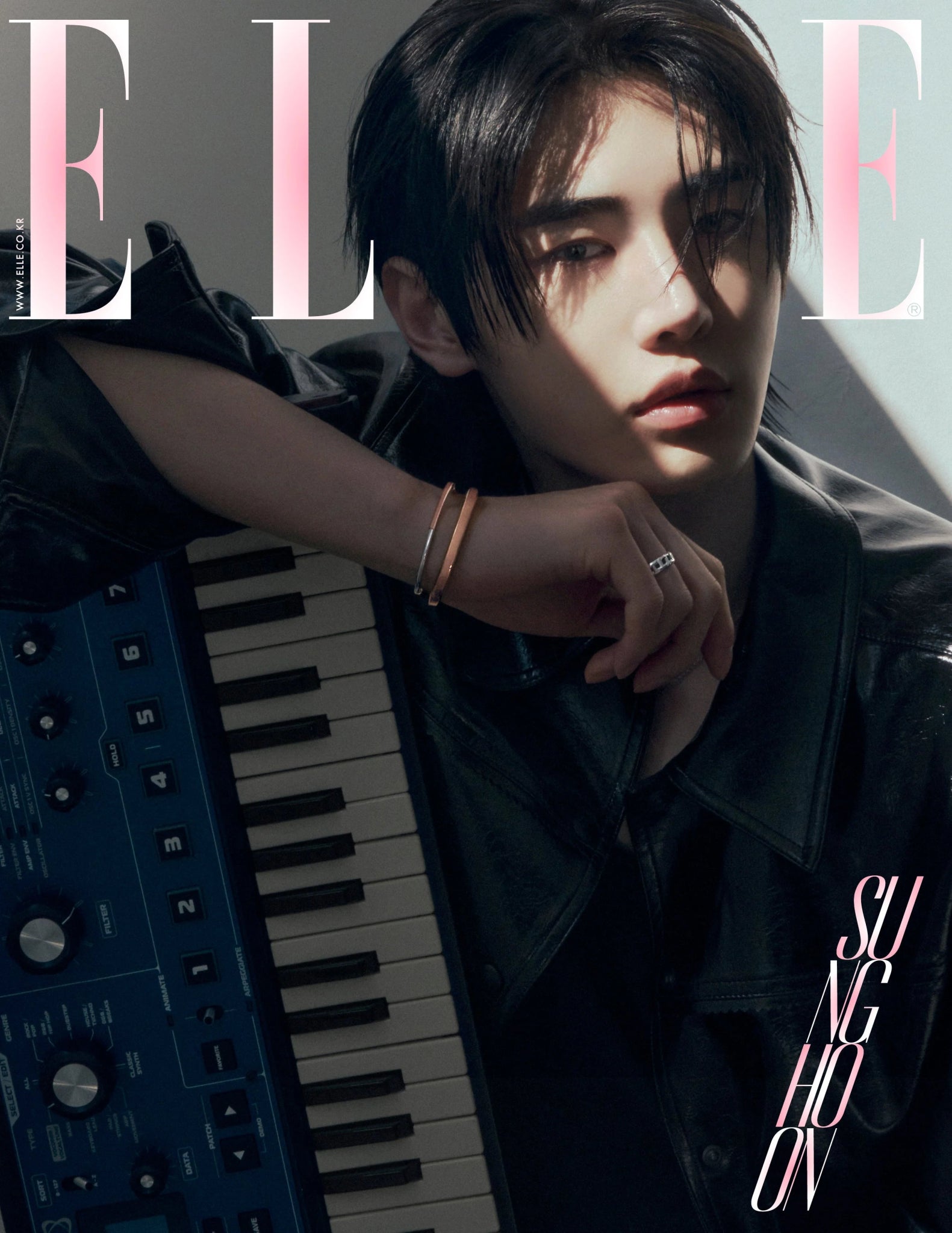 ELLE April 2025 ENHYPEN – magazines (G (Sunghoon) / / ) | HobiEgo