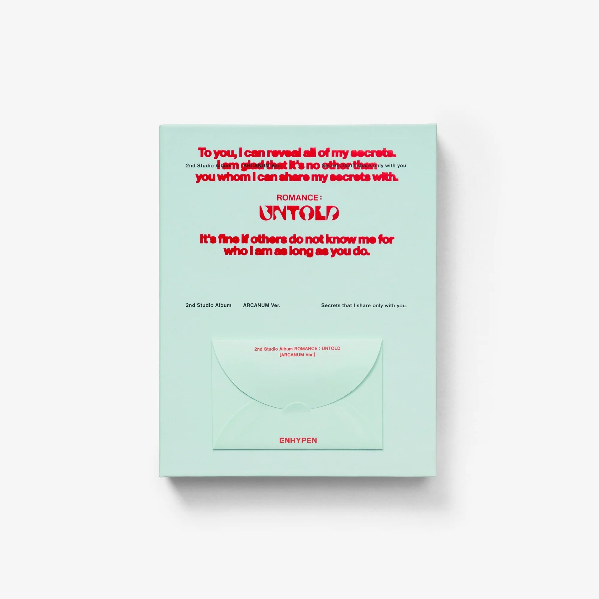 ENHYPEN 2nd Album ROMANCE : UNTOLD – album 8809704428149 (ARCANUM (Mint) / / ) | HobiEgo