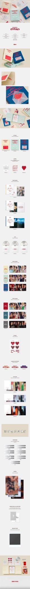 ENHYPEN 2nd Album ROMANCE : UNTOLD – album 8809704428149 (INCEPTIO (Beige) / / ) | HobiEgo