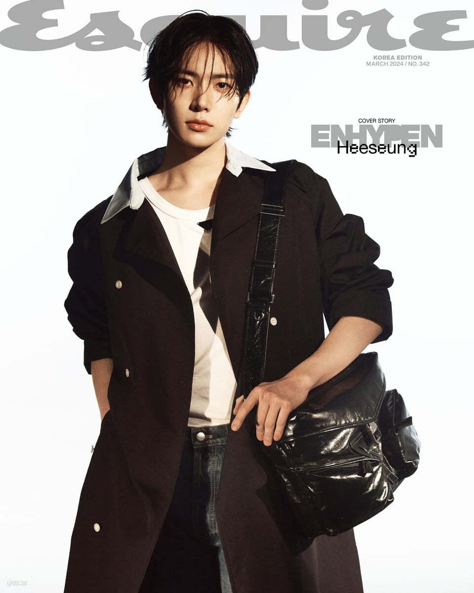 ESQUIRE 2024 March Issue Magazine ENHYPEN – magazines (C - Heeseung / / ) | HobiEgo