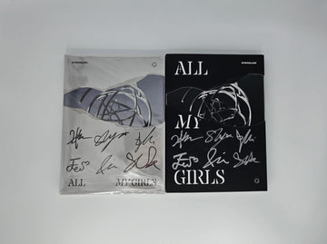 EVERGLOW 4th Single Album ALL MY GIRLS (Signed Edition) – album (Dark / / ) | HobiEgo