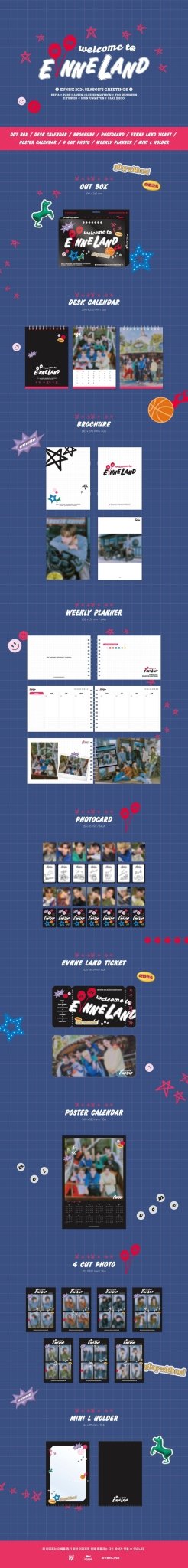 EVNNE 2024 Season's Greetings WELCOME TO EVNNE LAND – Season's Greetings ( / / ) | HobiEgo