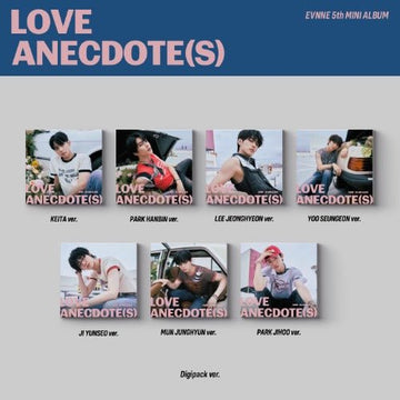EVNNE 5th Mini Album LOVE ANECDOTE(S) (Digipack Version) – album 8809704433525 (Keita / / ) | HobiEgo
