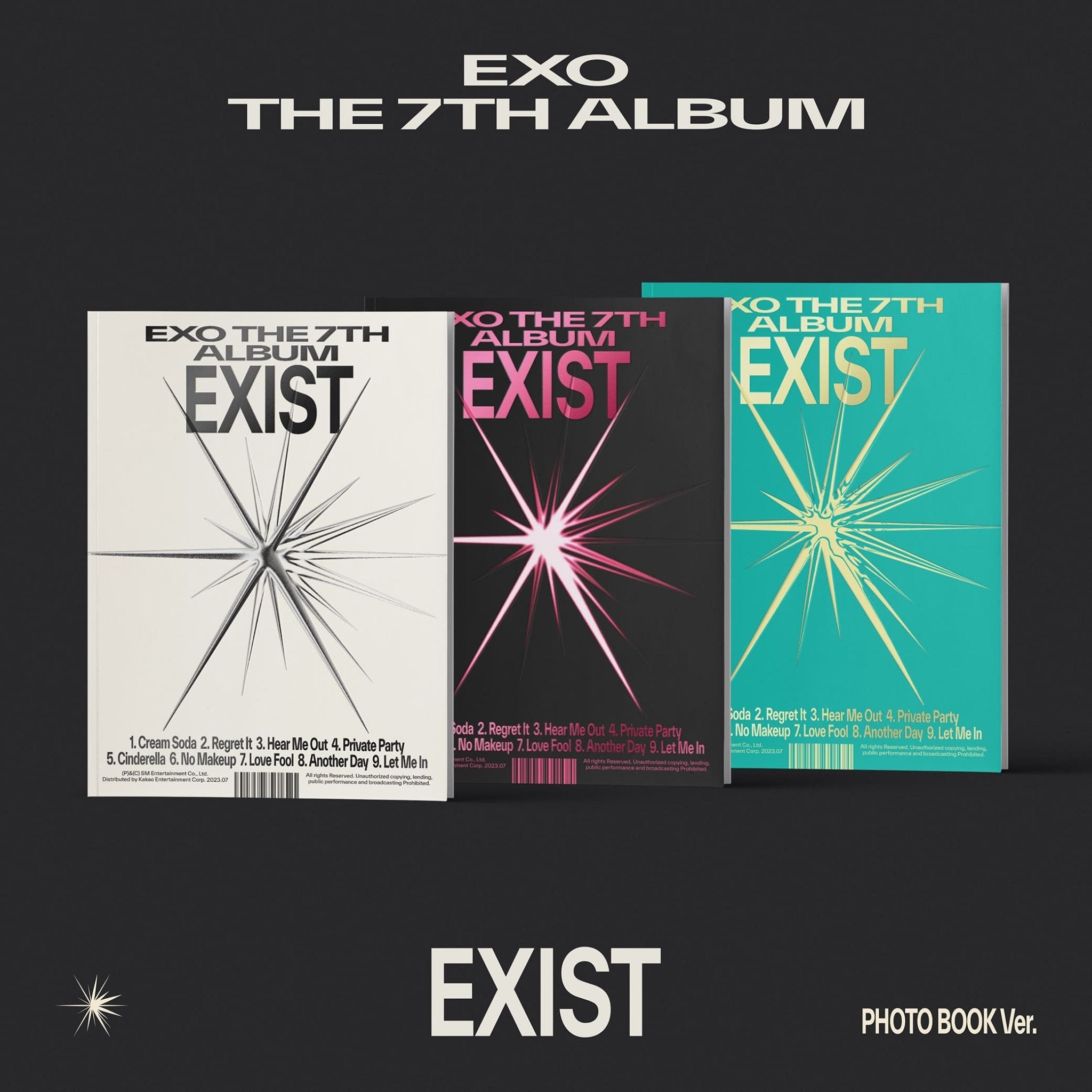 EXO 7th Album EXIST (Photobook Version) – Photo Book (E / / ) | HobiEgo