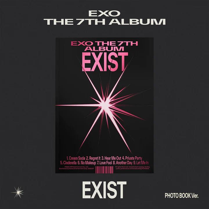 EXO 7th Album EXIST (Photobook Version) – Photo Book (X / / ) | HobiEgo