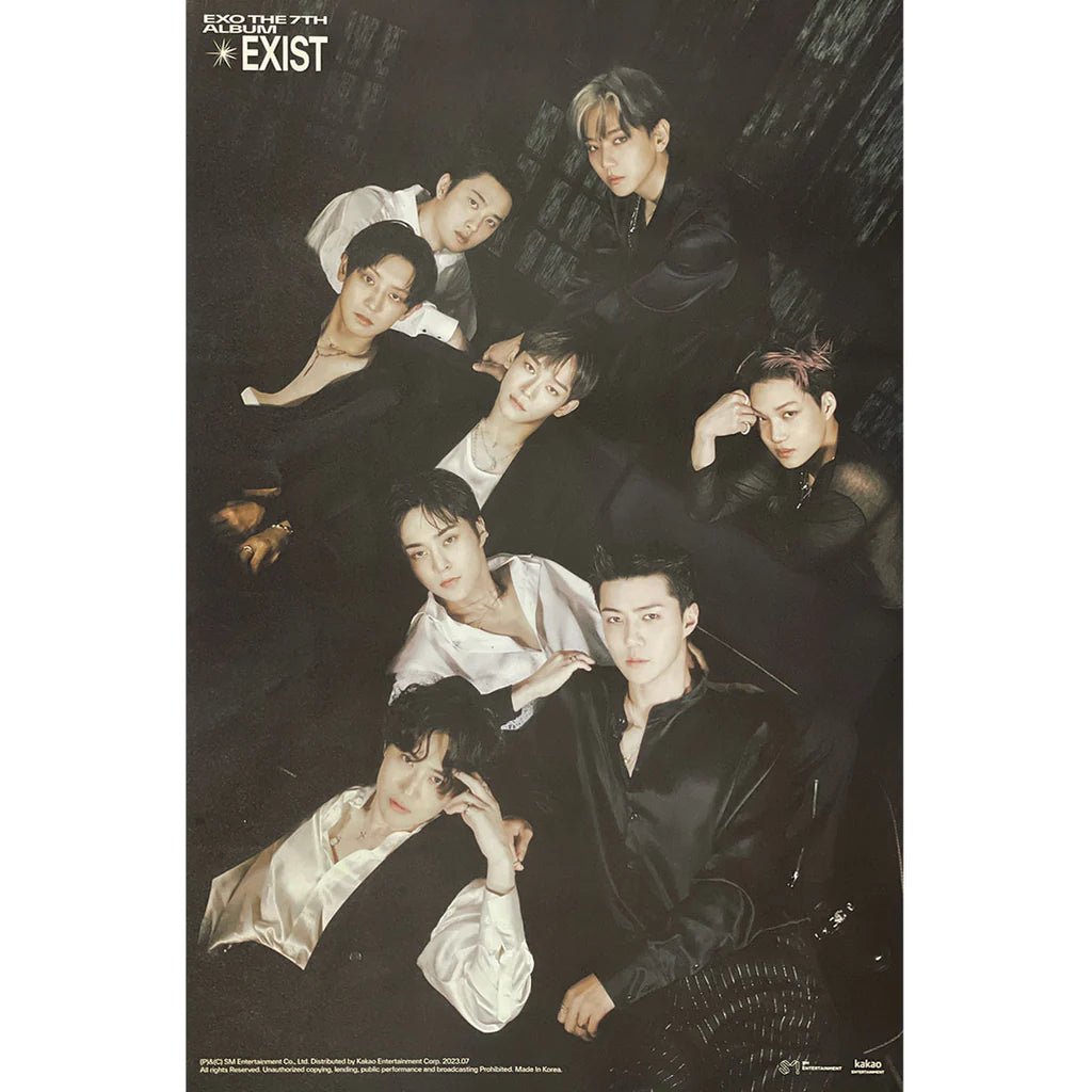 EXO 7th Album EXIST Poster – Posters ( / / ) | HobiEgo