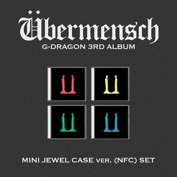 G - DRAGON 3rd Album ÜBERMENSCH (Mini JEWEL Version) – album (Version 1 / / ) | HobiEgo