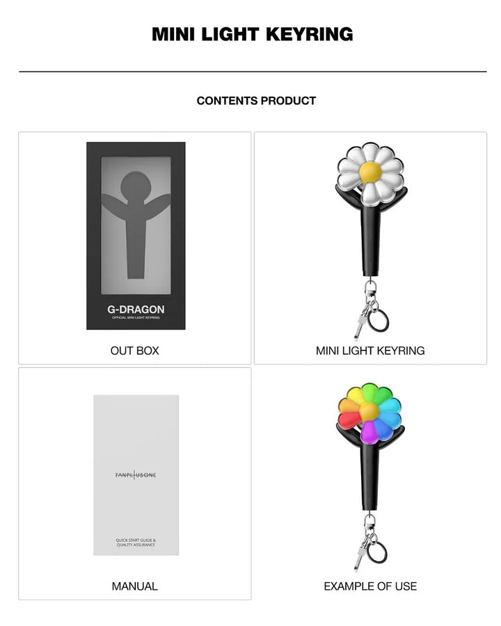 G - DRAGON Official Lightstick Keyring – Keyring ( / / ) | HobiEgo