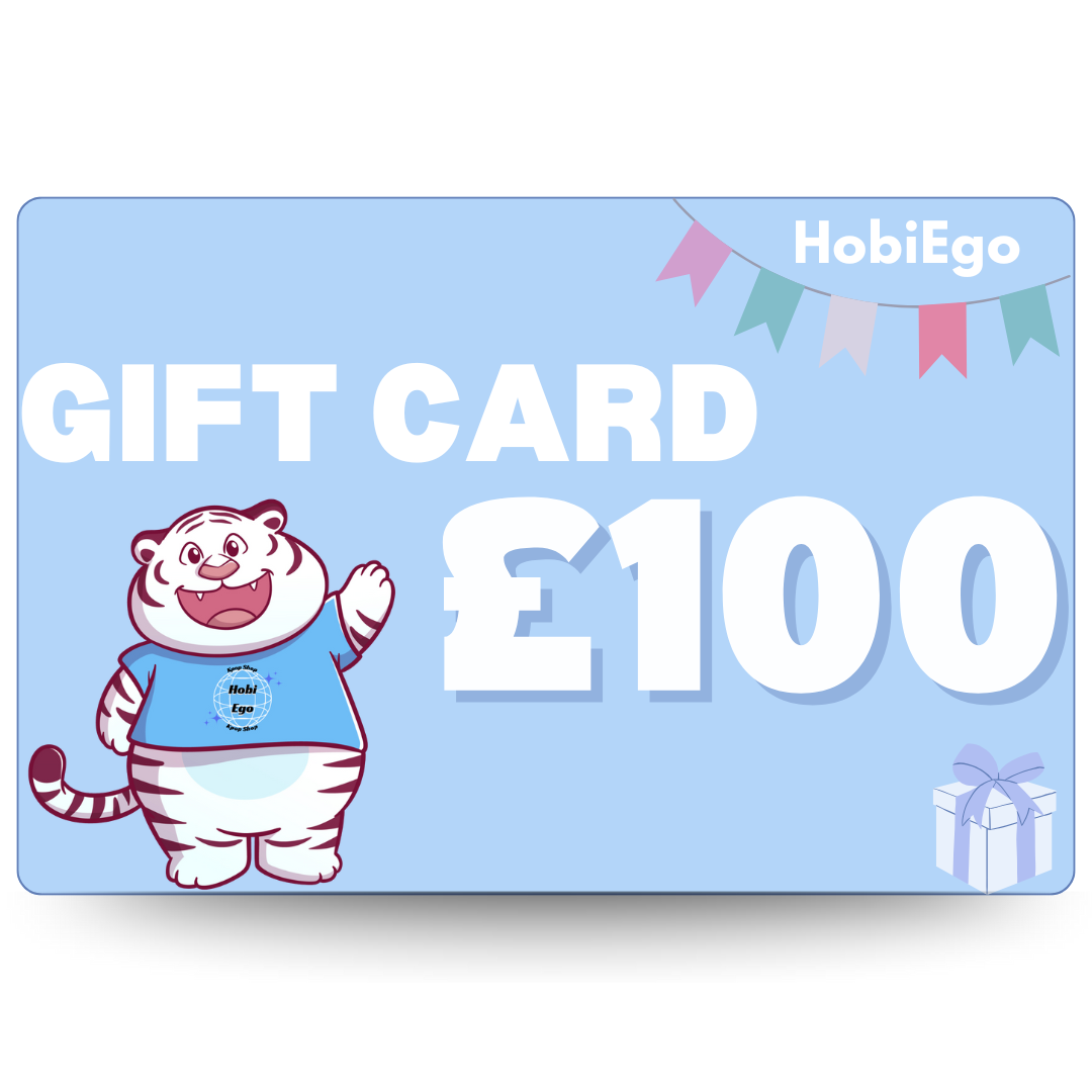 HobiEgo £100 Digital K-Pop Gift Card — Perfect for K-Pop Fans