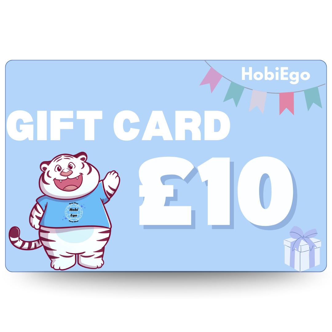 HobiEgo £10 Digital K-Pop Gift Card — Instant Email Delivery