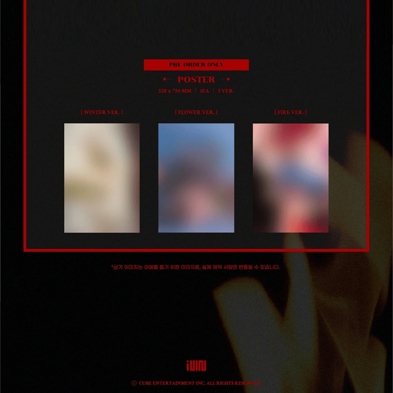 (G)I - DLE 4TH Mini Album I Burn – album (Fire / / ) | HobiEgo