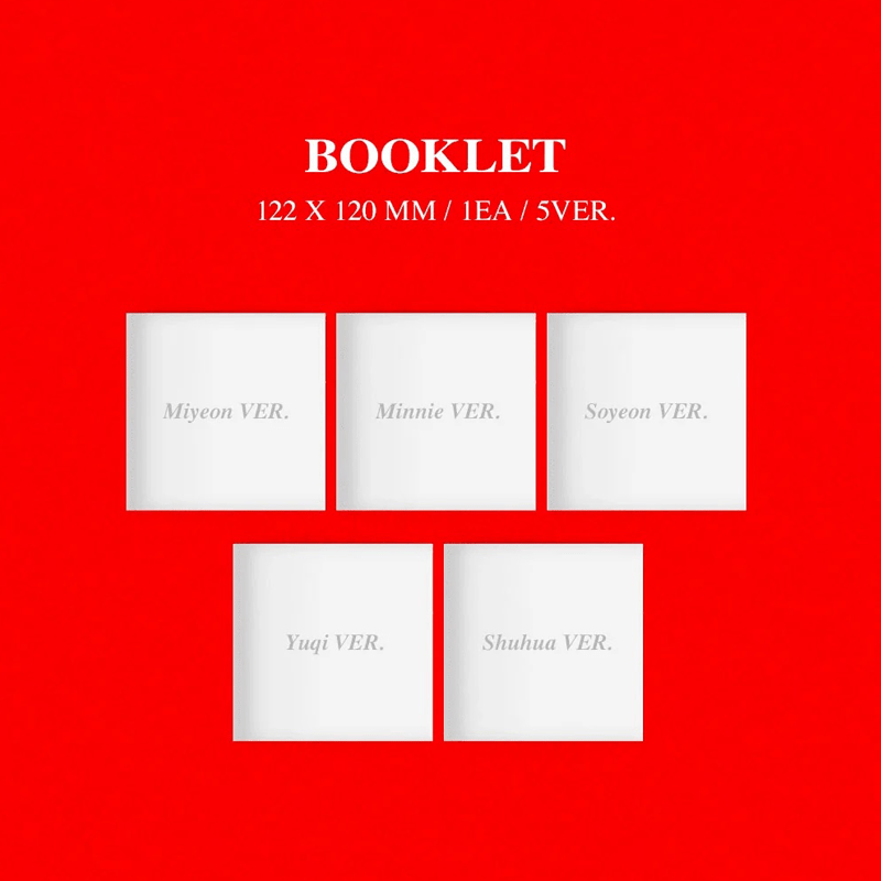 (G)I - DLE 5th Mini Album I LOVE (Jewel Case Version) – album (Miyeon / / ) | HobiEgo