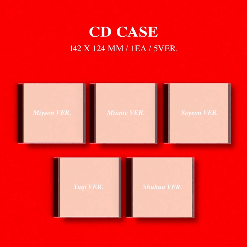(G)I - DLE 5th Mini Album I LOVE (Jewel Case Version) – album (Miyeon / / ) | HobiEgo
