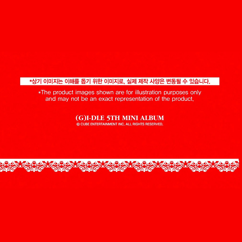 (G)I - DLE 5th Mini Album I LOVE (Jewel Case Version) – album (Miyeon / / ) | HobiEgo