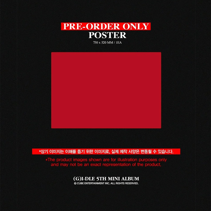 (G)I - DLE 5th Mini Album I LOVE – album (Born / / ) | HobiEgo