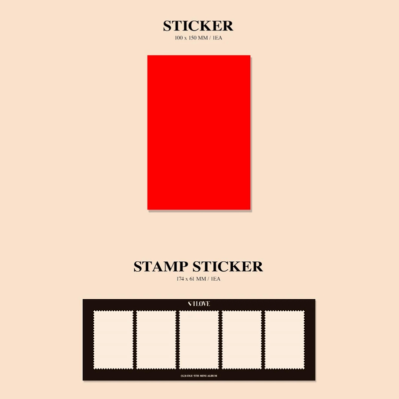 (G)I - DLE 5th Mini Album I LOVE – album (Born / / ) | HobiEgo