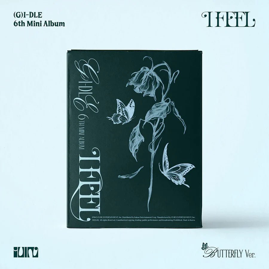 (G)I - DLE 6th Mini Album I Feel (Butterfly Version) – album ( / / ) | HobiEgo