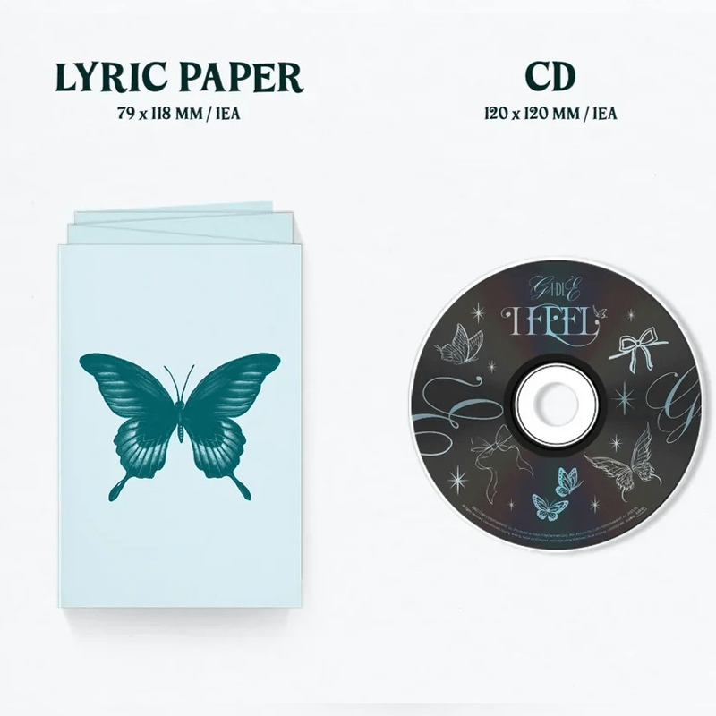(G)I - DLE 6th Mini Album I Feel (Butterfly Version) – album ( / / ) | HobiEgo