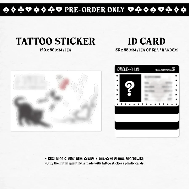 (G)I - DLE 6th Mini Album I Feel (CAT Version) – album ( / / ) | HobiEgo