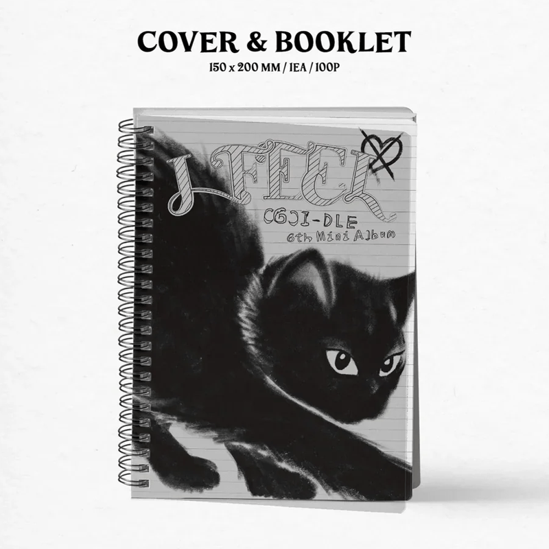 (G)I - DLE 6th Mini Album I Feel (CAT Version) – album ( / / ) | HobiEgo