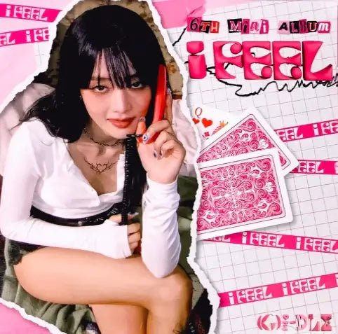 (G)I - DLE 6th Mini Album I Feel (Jewel Case version) – album (Minnie / / ) | HobiEgo