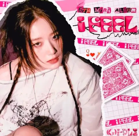 (G)I - DLE 6th Mini Album I Feel (Jewel Case version) – album (Shuhua / / ) | HobiEgo