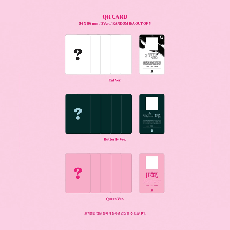 (G)I - DLE 6th Mini Album I Feel (PocaAlbum Version) – album (Queen / / ) | HobiEgo