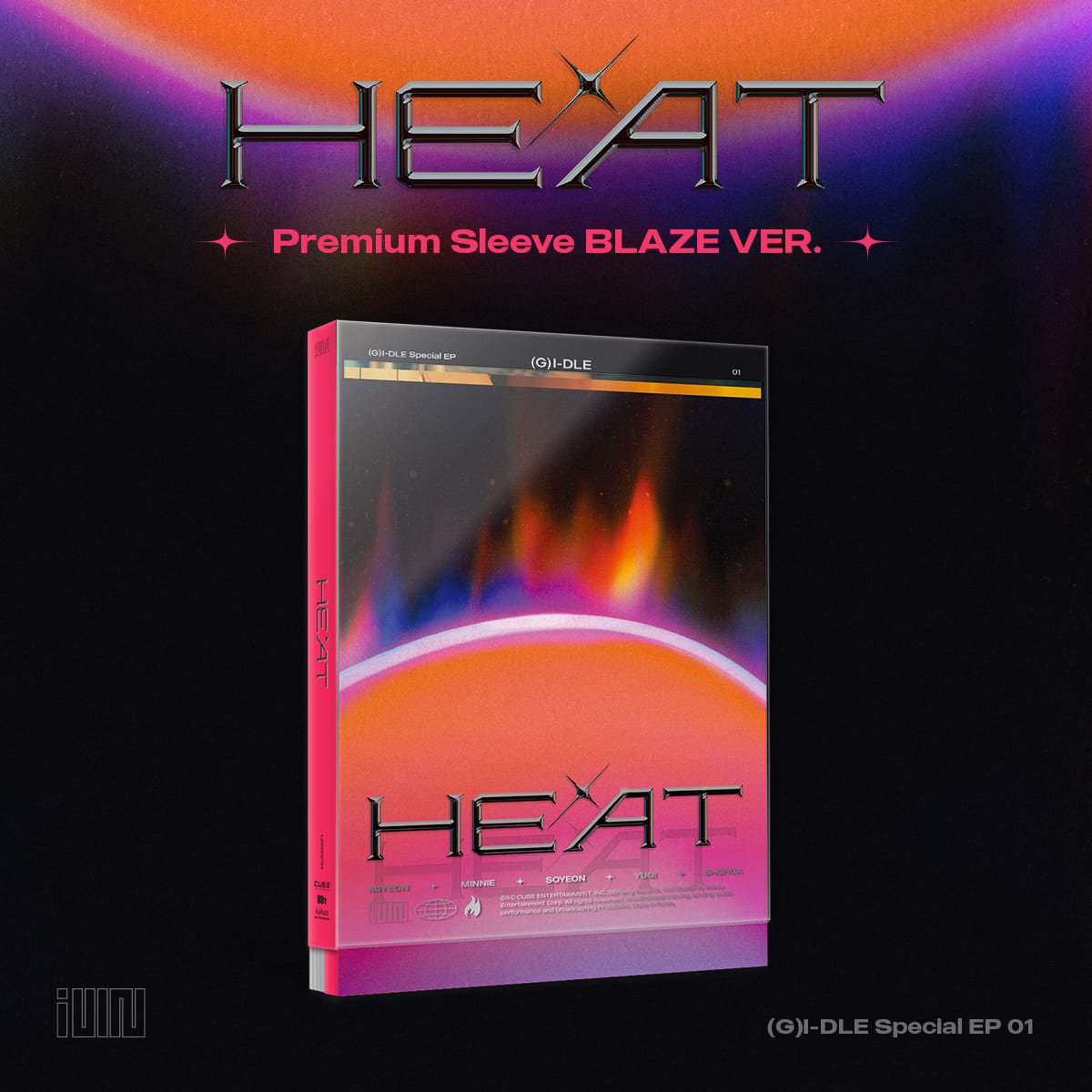 (G)I - DLE Special ep1 HEAT (Sleeve Version) – album (Blaze / / ) | HobiEgo