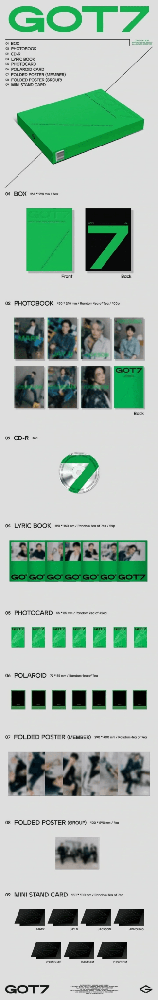 GOT7 12th Mini Album GOT7 – album ( / / ) | HobiEgo