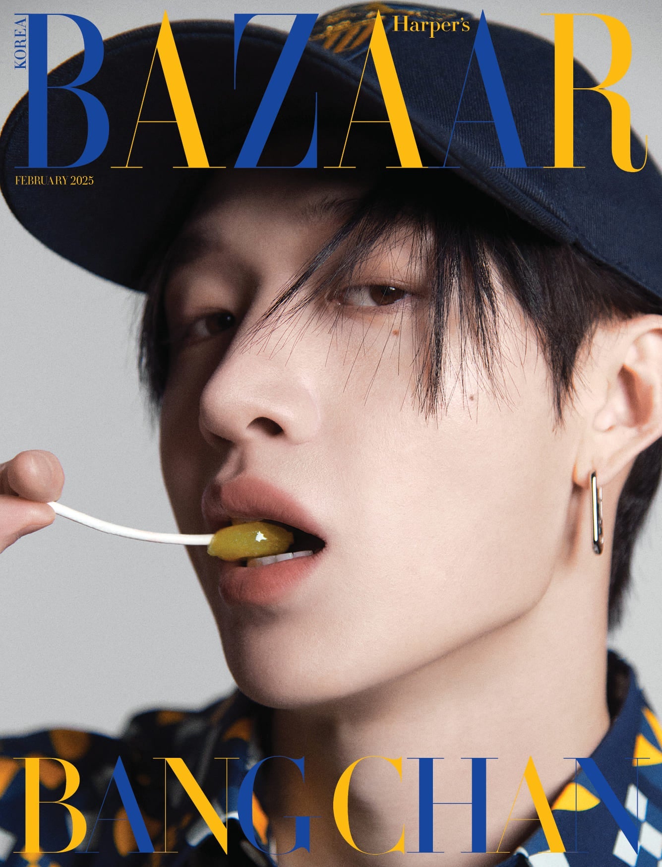 HARPER'S BAZAAR February 2025 STRAY KIDS BANG CHAN – magazines (A / / ) | HobiEgo