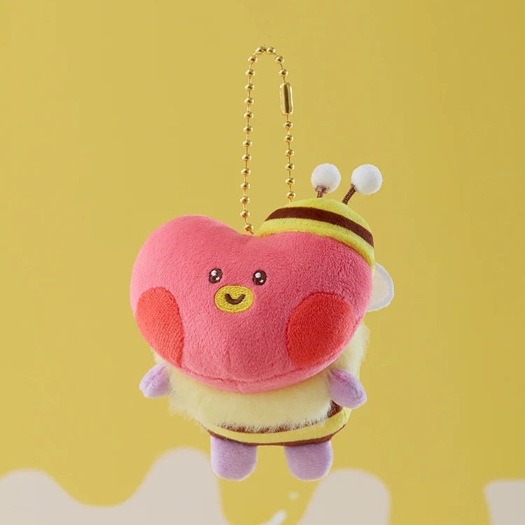 BT21 Mini Mini Honeybee Doll Keyring