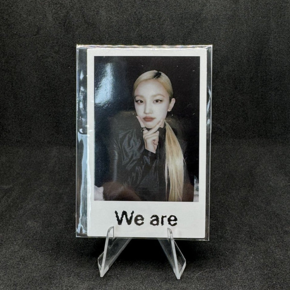 i - dle 8th Mini Album We are Weverse Polaroid Photocards – Photocards (Yuqi / / ) | HobiEgo