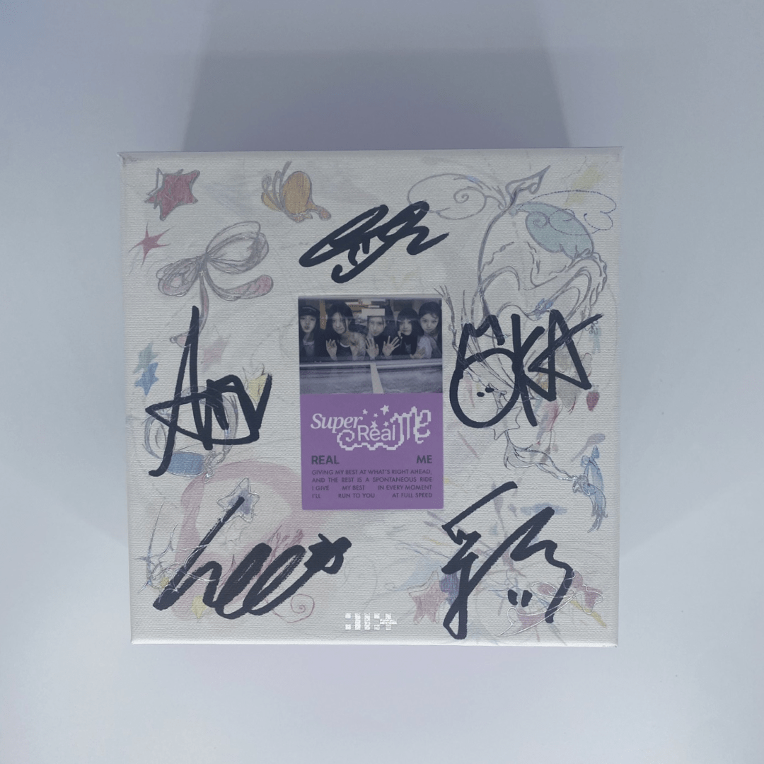 ILLIT 1st Mini Album SUPER REAL ME (Signed Edition) – album (REAL ME (PURPLE) / / ) | HobiEgo