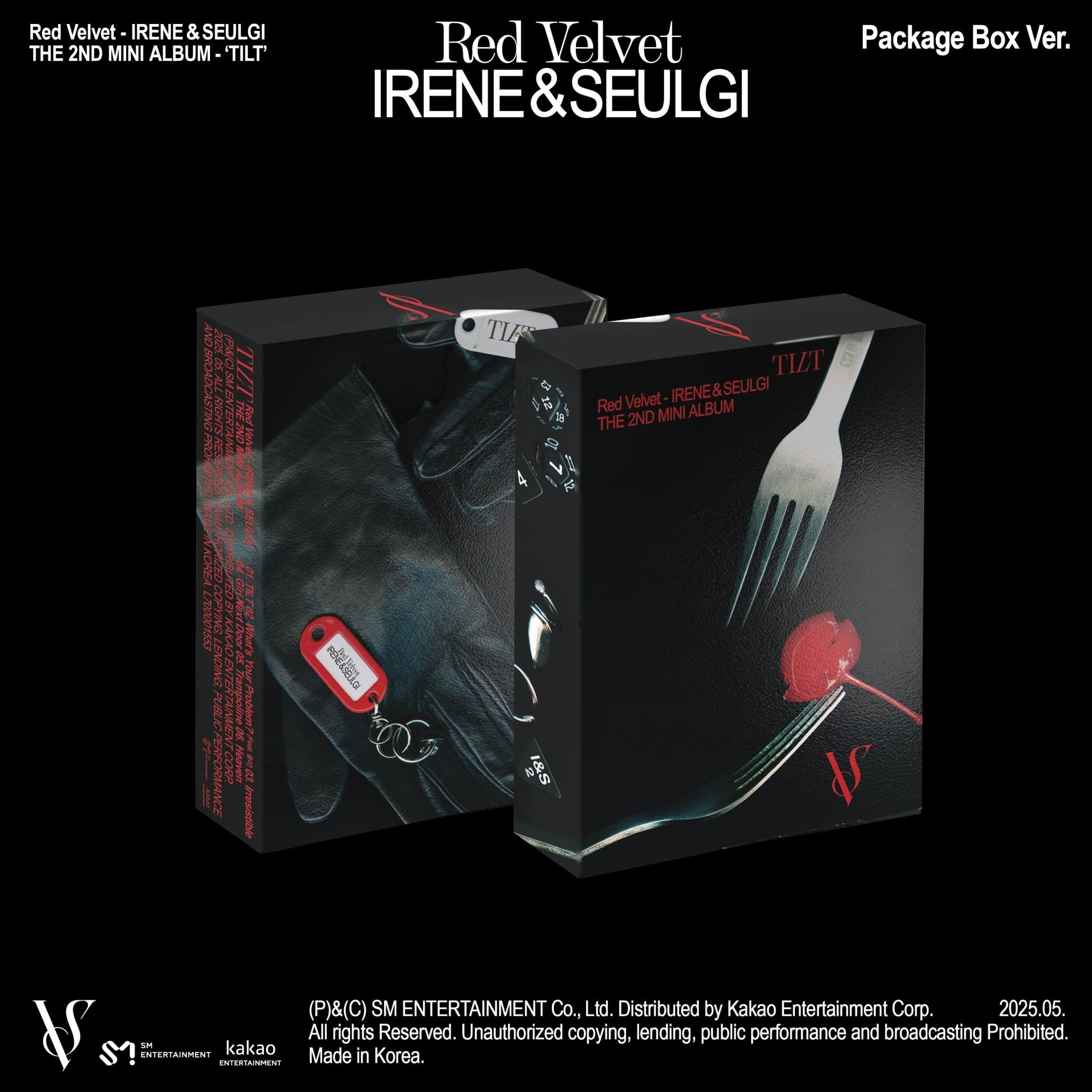 IRENE & SEULGI 2nd Mini Album TILT (Package Version) – album 8804775455957 ( / / ) | HobiEgo