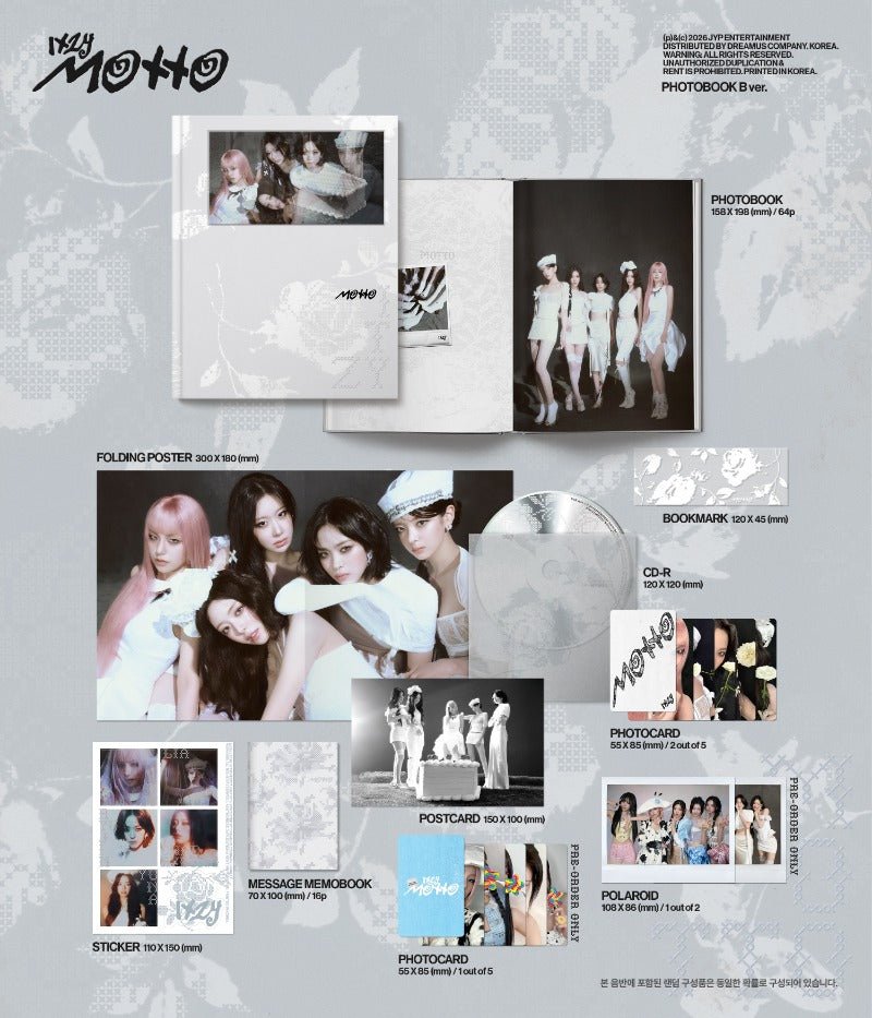 ITZY 12th Mini Album Motto (PHOTOBOOK Version) – album 8809954226274 (C / / ) | HobiEgo K - pop Shop
