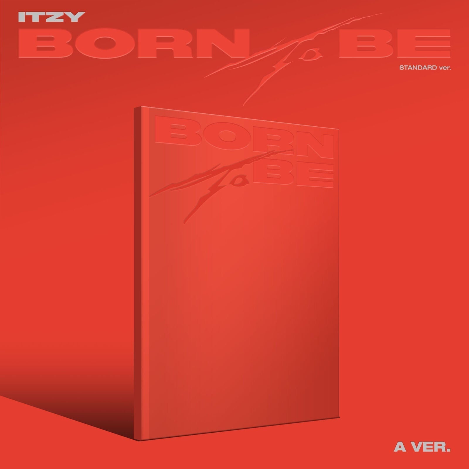 ITZY 2nd Full Album BORN TO BE (Standard Version) – album (A (RED) / / ) | HobiEgo