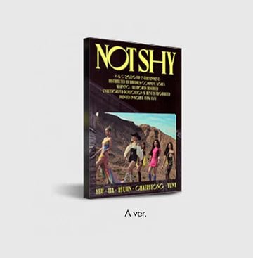 ITZY 3rd Mini Album Not Shy – album (A (YELLOW) / / ) | HobiEgo