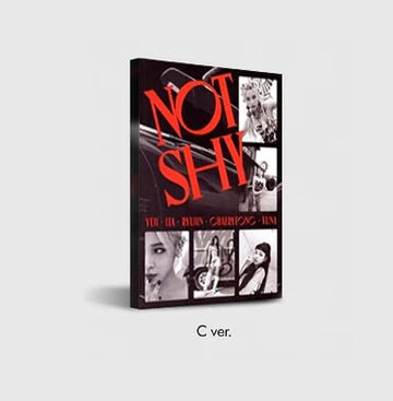 ITZY 3rd Mini Album Not Shy – album (C (RED) / / ) | HobiEgo