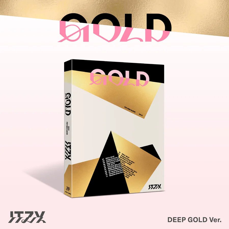 ITZY 9th Mini Album GOLD – album (Deep Gold / / ) | HobiEgo
