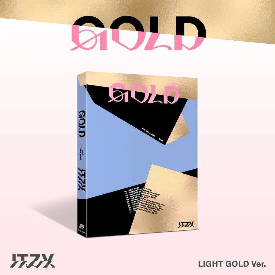ITZY 9th Mini Album GOLD – album (Light Gold / / ) | HobiEgo