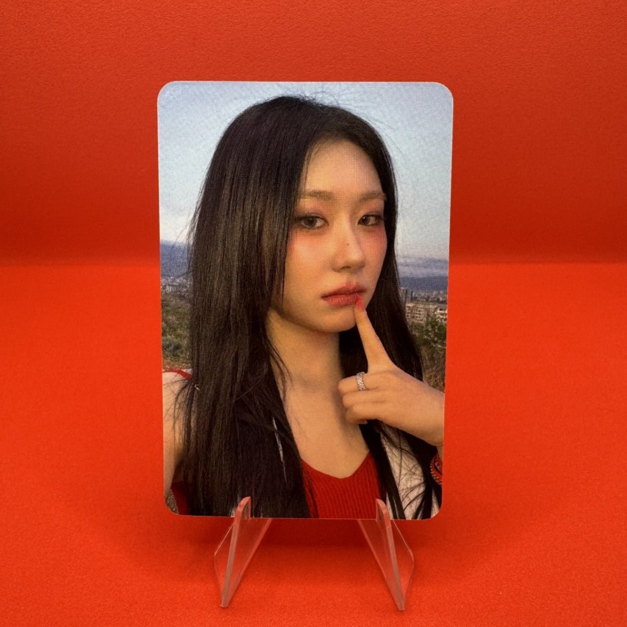 ITZY Girls Will Be Girls APPLE MUSIC Photocards – Photocards (Chaeryeong 2 / / ) | HobiEgo