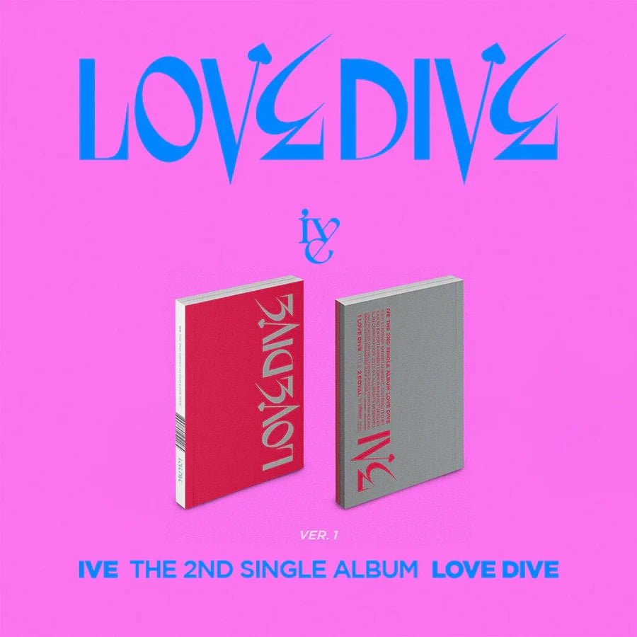 IVE 2nd Single Album LOVE DIVE – album (VER. 1 / / ) | HobiEgo