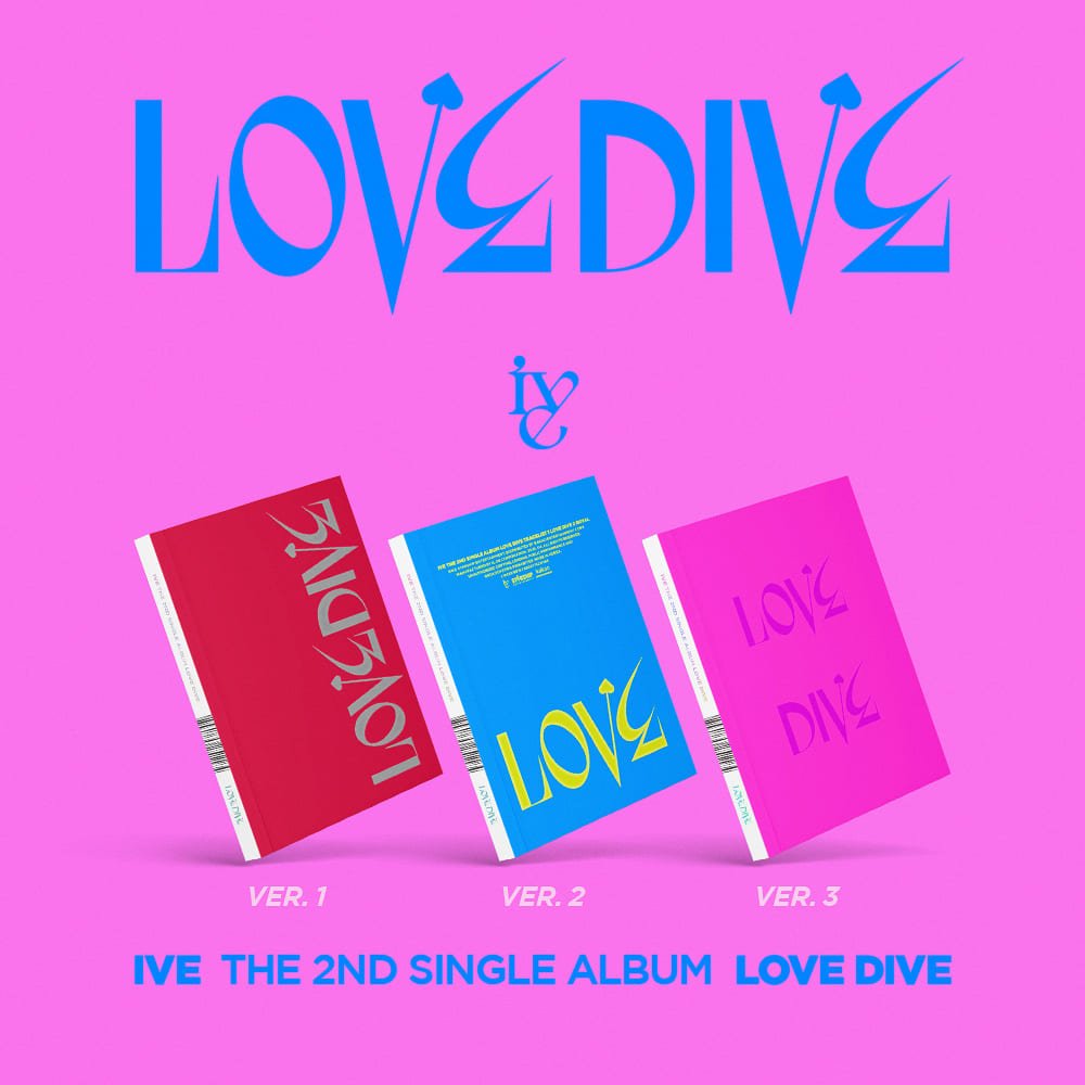 IVE 2nd Single Album LOVE DIVE – album (VER. 1 / / ) | HobiEgo