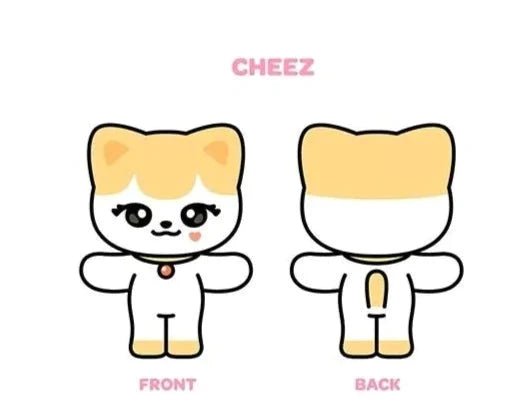 IVE MINIVE Character Plush Doll – Plush (Cheez / / ) | HobiEgo
