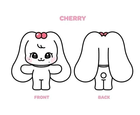 IVE MINIVE Character Plush Doll – Plush (Cherry / / ) | HobiEgo