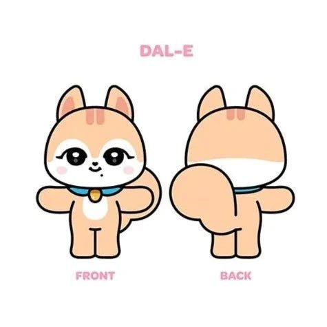 IVE MINIVE Character Plush Doll – Plush (Dal - e / / ) | HobiEgo