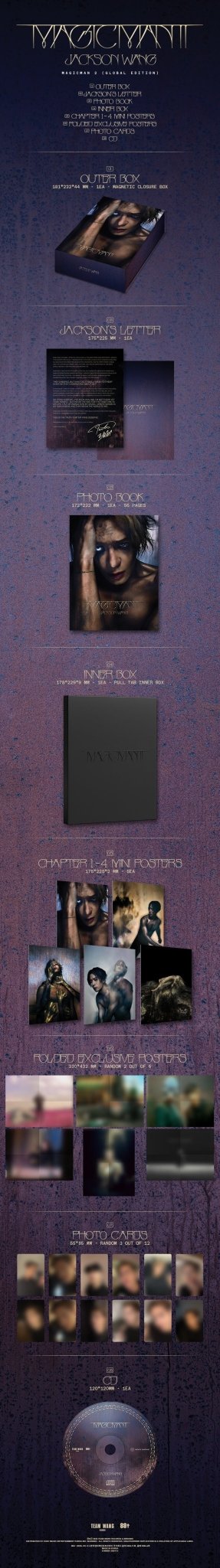 Jackson Wang MAGICMAN 2 – album 803581203745 ( / / ) | HobiEgo