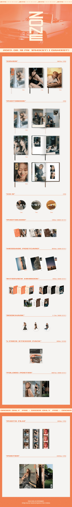 JIHYO 1st Mini Album ZONE – album (Z / / ) | HobiEgo